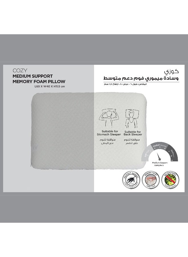 Home Box Cozy Memory Foam Pillow - Image 5