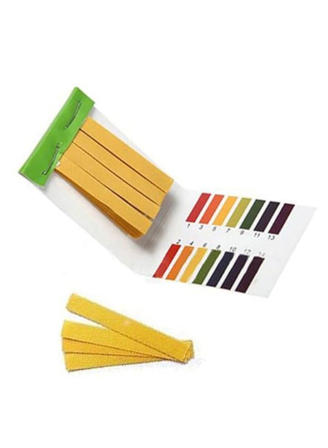 Universal pH Test Strips 1–14 (Pack of 80) – Accurate Litmus Paper for Water, Saliva, Soil, Hydroponics, Aquarium & Lab Use – Easy Color Match Guide Included -Strips with High Accuracy - Image 2