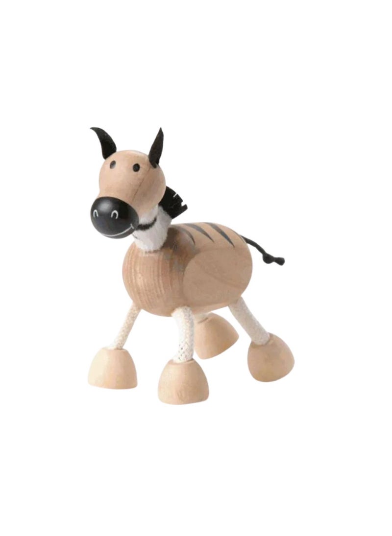 Anamalz Zebra Wooden Toy