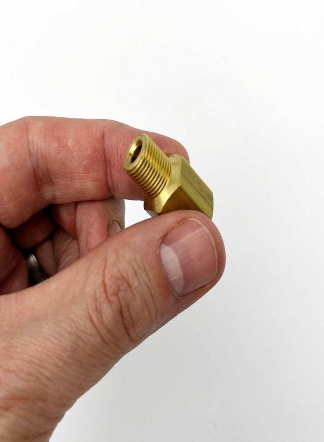 LockNLube Metric 10x1 (f) to 1/8" NPT (m) Adapter - Image 4