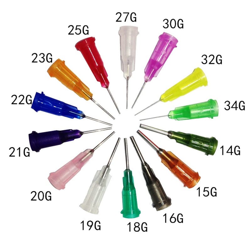 SKYPRO 69Pcs 30ml 50ml Precision Tip Applicator Bottles Kit, Dispensers Applicator Bottles for Liquid, Glue Oil, Acrylic Paint – 10 Squeeze Bottles, 10 Syringe Caps, 10 Glue Nozzles and 39 dispensing needle - Image 2