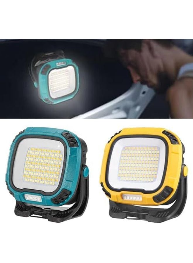 Rechargeable COB LED Work Light with Magnetic Bracket USB Type C Charging 180 Degree Rotatable - Image 4