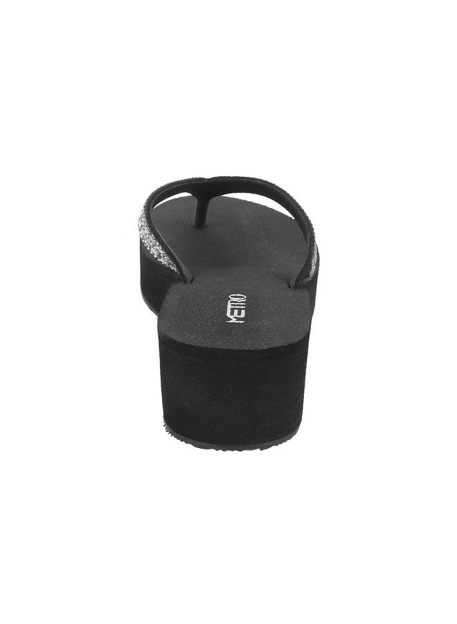 مترو شبشب Metro نسائي أسود كاجوال بحزام رفيع، مقاس المملكة المتحدة/4، الاتحاد الأوروبي/37 (34-9824) - Image 3