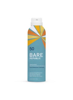 bare republic Clearscreen Sunscreen Spf 50 Sunblock Spray Water Resistant With An Invisible Finish 6 Fl Oz  - Image 1