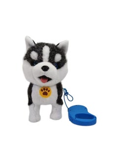 Generic USB Large Tongue Out Licking Dog Touch Barking Children Electric Toy Puppy Walking Can Bark To Learn To Talk-Color:Corgi  - Image 3