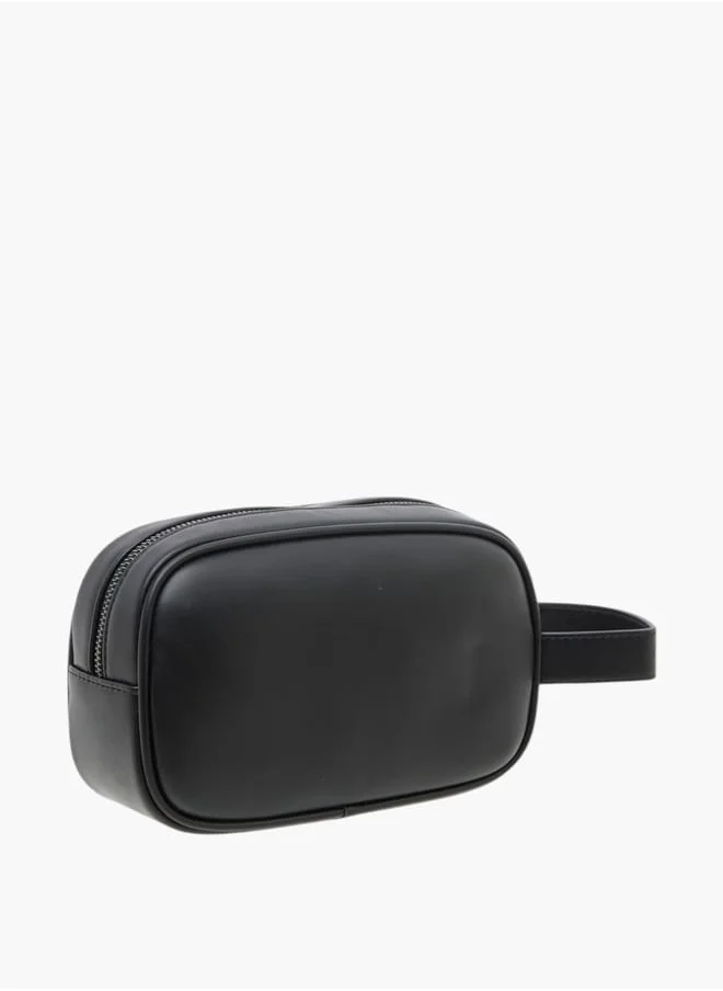 دوتشيني Textured Pouch with Zip Closure