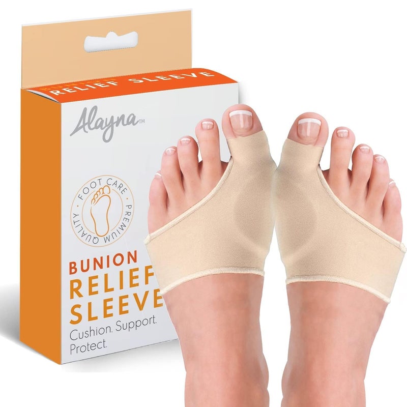 Bunion Corrector for Women and Men Big Toe Bunion Pain Relief Hallux Valgus Corrector Bunion Socks Splint Pads Protector Cushion Guards Bunion Support Brace Orthopedic Bunion Corrector Sleeve Spacer