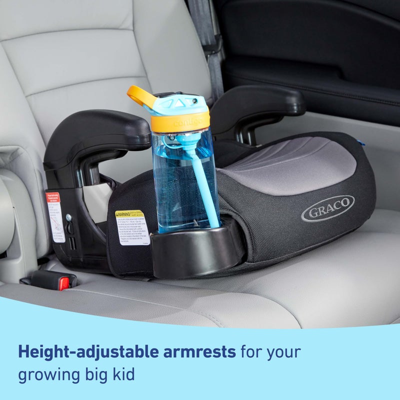 Graco TurboBooster 2.0 Backless Booster Car Seat, Denton - Image 5