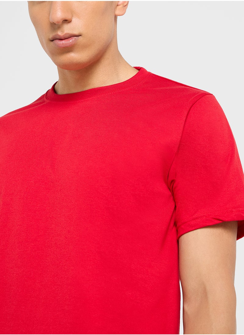 Seventy Five Basics Crew Neck T-Shirt  - Image 3