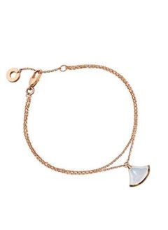 Kenzs Simple fan white mother-of-pearl small skirt bracelet  - Image 1