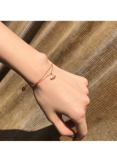 Kenzs Simple fan white mother-of-pearl small skirt bracelet  - Image 2