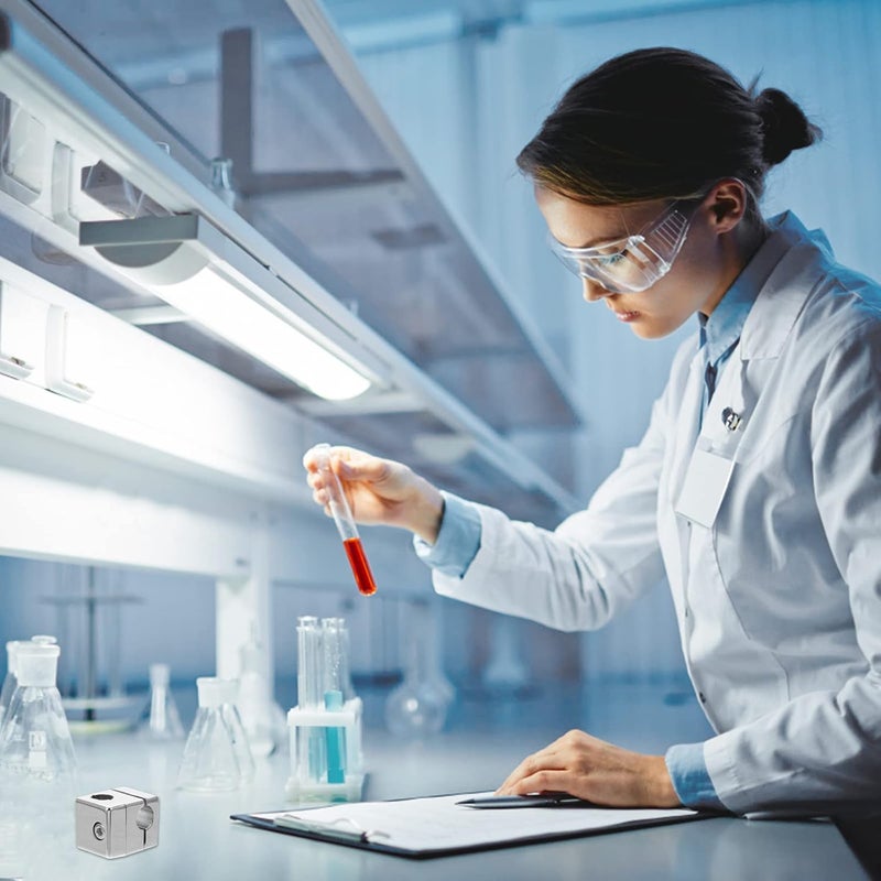 كلاراكو مشبك متقاطع مربع من كلارك للطلاء الكهربائي، معدات مختبرية، حامل مشبك للمختبرات، حامل مشبك للطلاء الكهربائي، مشبك مختبر، مشبك برأس مربع، مستلزمات مختبرية، فولاذ مقاوم للصدأ - Image 2