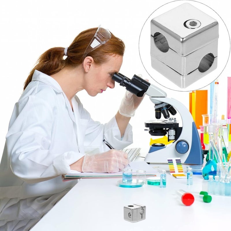 كلاراكو مشبك متقاطع مربع من كلارك للطلاء الكهربائي، معدات مختبرية، حامل مشبك للمختبرات، حامل مشبك للطلاء الكهربائي، مشبك مختبر، مشبك برأس مربع، مستلزمات مختبرية، فولاذ مقاوم للصدأ - Image 3