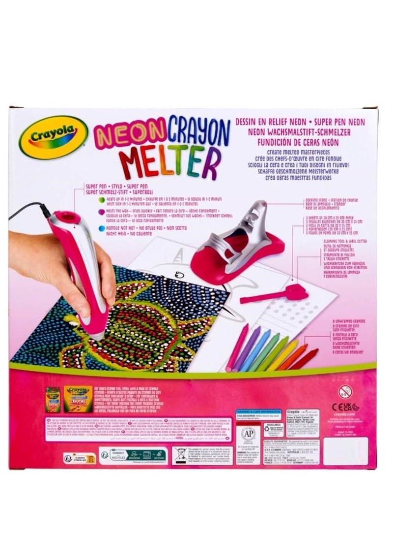 Crayola مُذاب أقلام الشمع النيون - وحيد القرن - Image 2