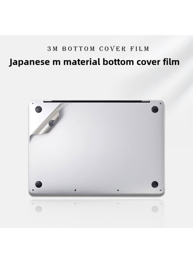 Suitable For Apple Macbookpro Film Full Set 2021 14-inch Mac13.3 Notebook Full Body Stickers-Color:Deep Space Gray (four-piece Set All-inclusive)-Size:a2941 - Image 1