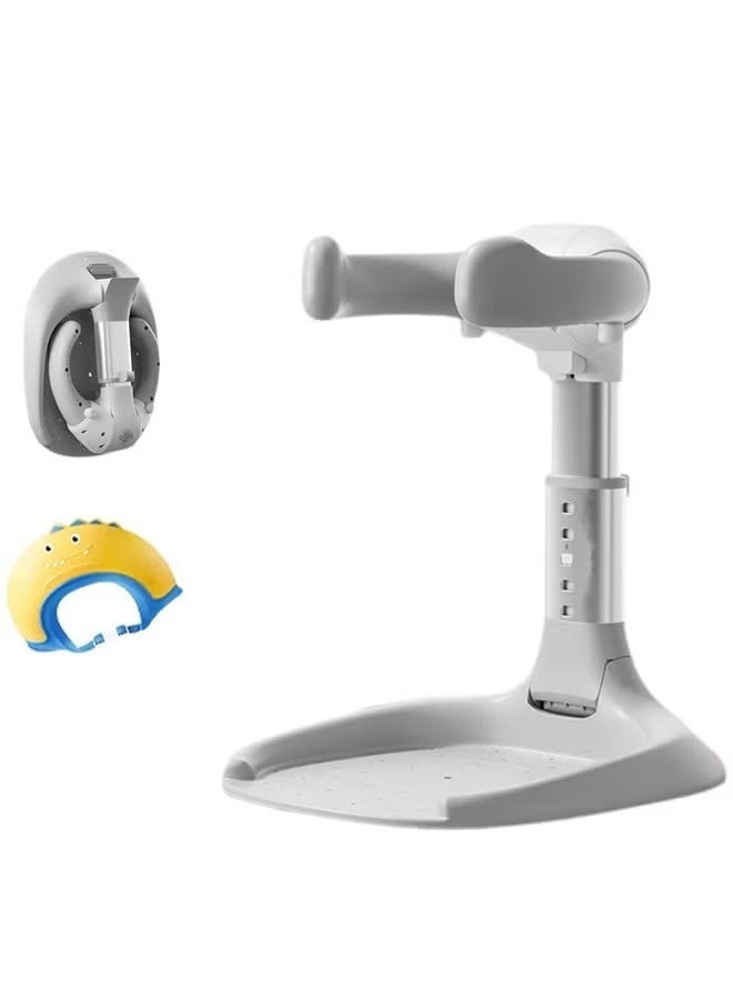 بيبي ستار حامل استحمام للأطفال قابل للطي – ارتفاع قابل للتعديل وتصميم مانع لتراكم الماء - Image 1