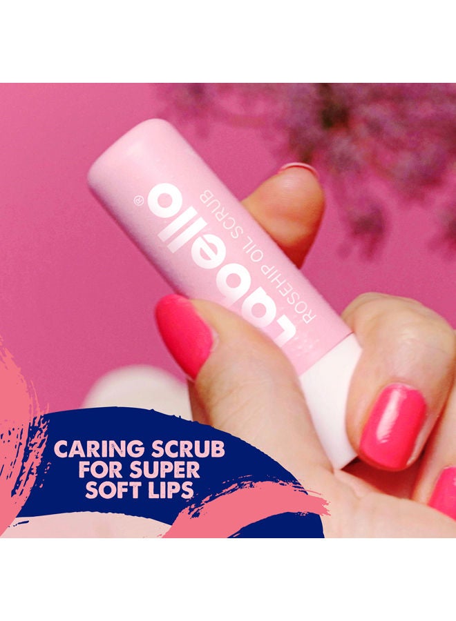 Labello Lip Scrub With Rosehip Oil+ Vitamin E  - Image 4