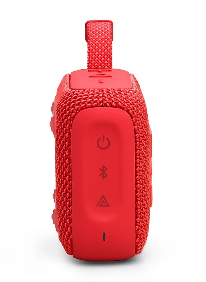 JBL Go4 Portable Waterproof Speaker Red - Image 4