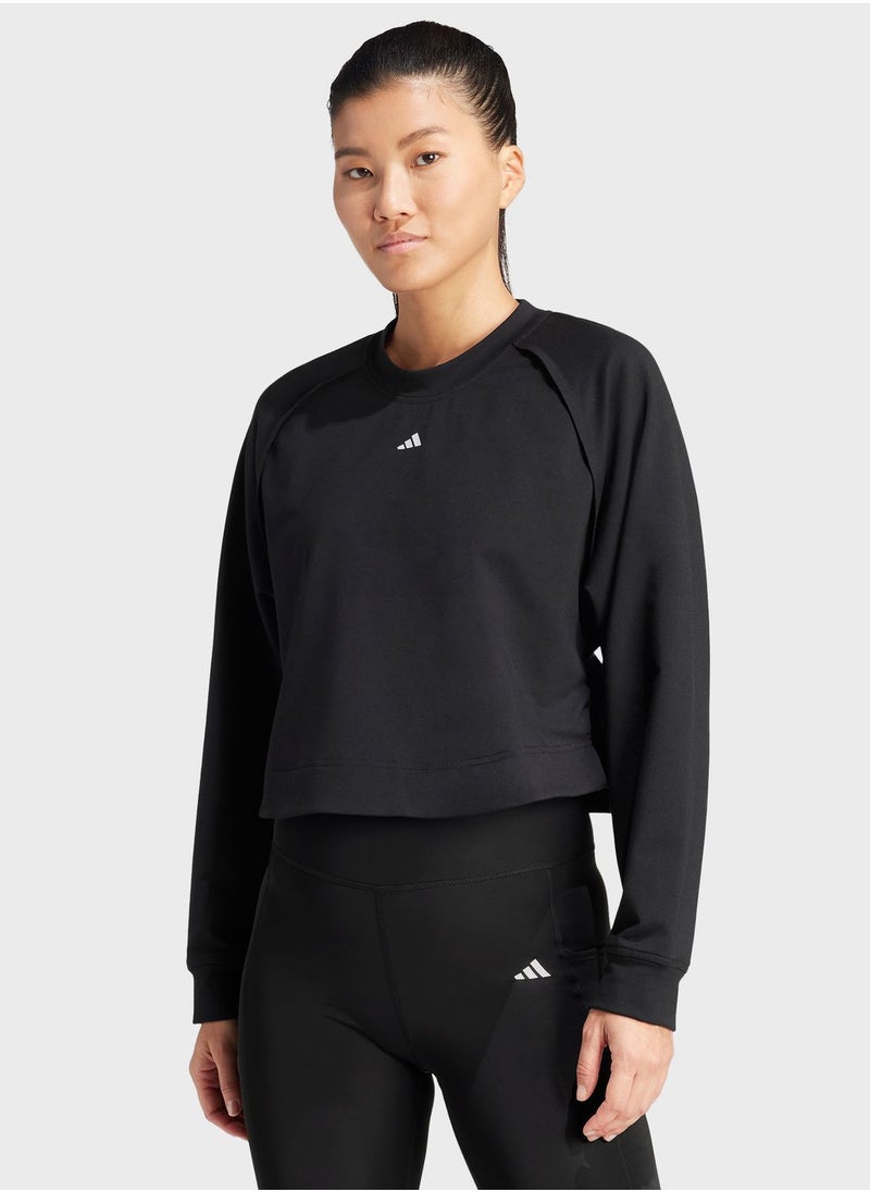 Adidas - Power Cover Up Sweatshirt - Image 1