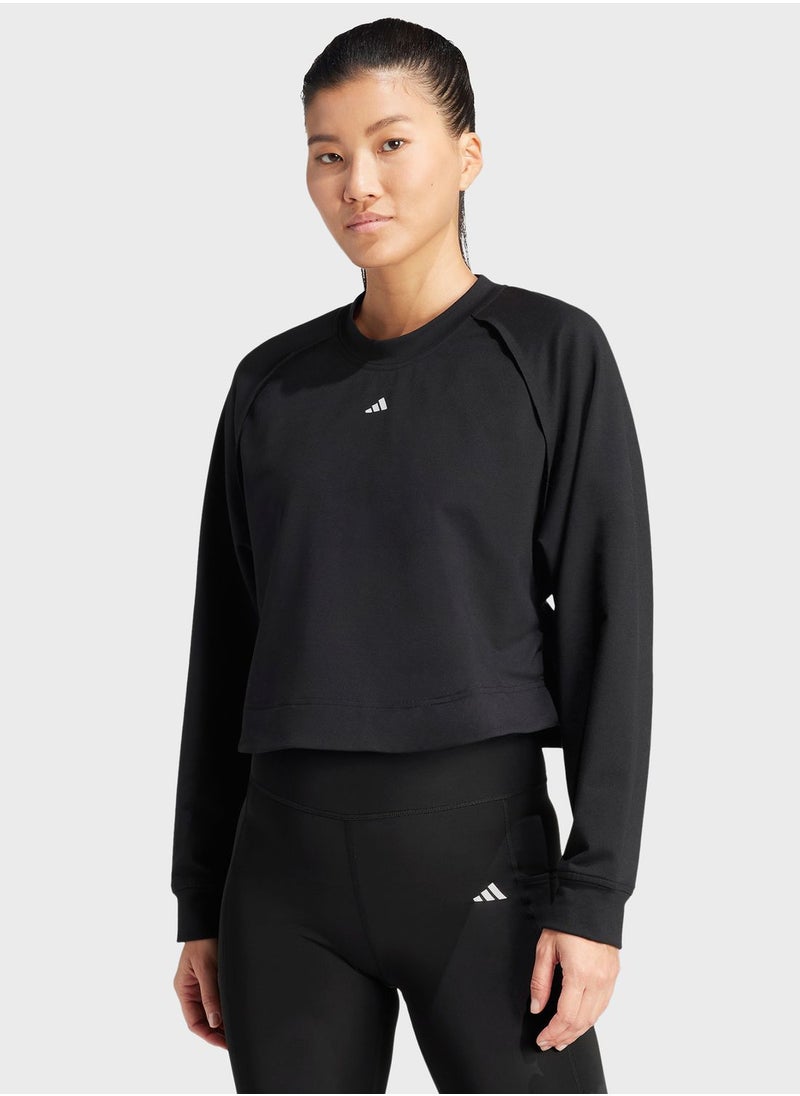 Adidas - Power Cover Up Sweatshirt - Image 1