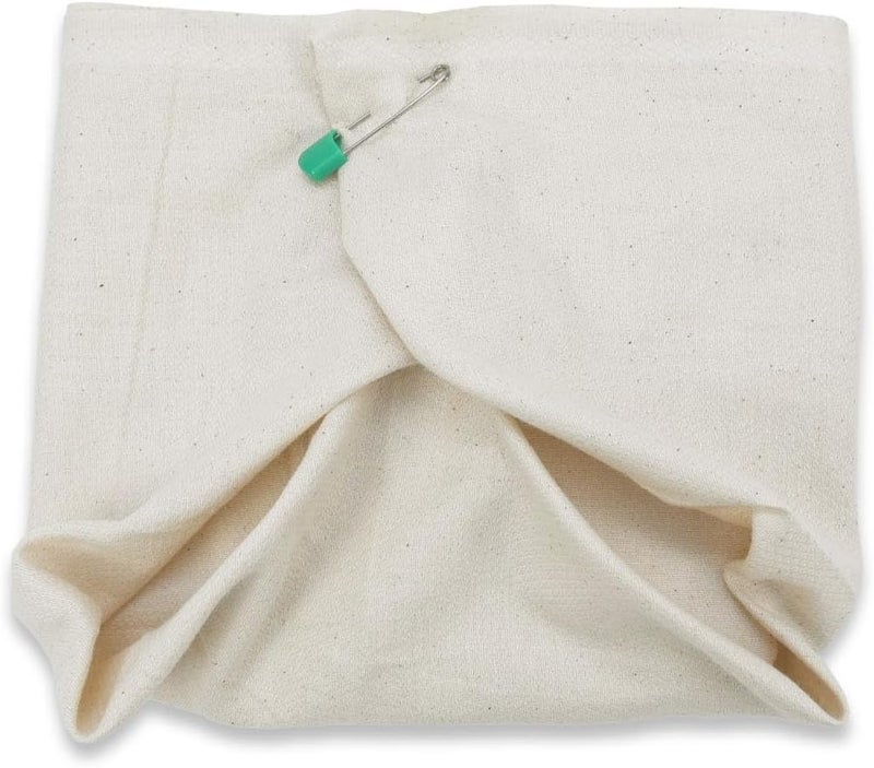 OsoCozy - Organic Flat Cloth Diapers (Dozen) - 27 x 30.5 - One-Layer Nappies Made of Soft, Durable 100% Birdseye Cotton - The Best Organic Diapers - Sold by The Dozen. - Image 4