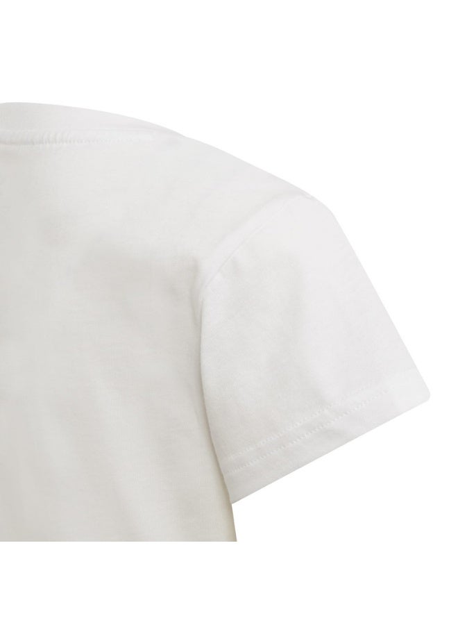Adidas adidas TREFOIL TEE White Originals Kids T-SHIRTS  - Image 4