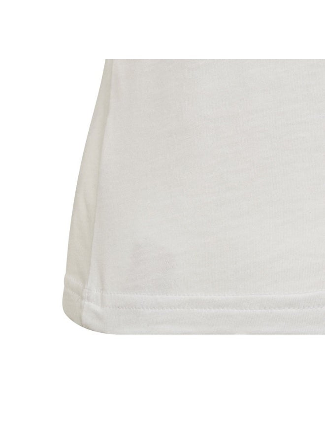 Adidas adidas TREFOIL TEE White Originals Kids T-SHIRTS  - Image 3