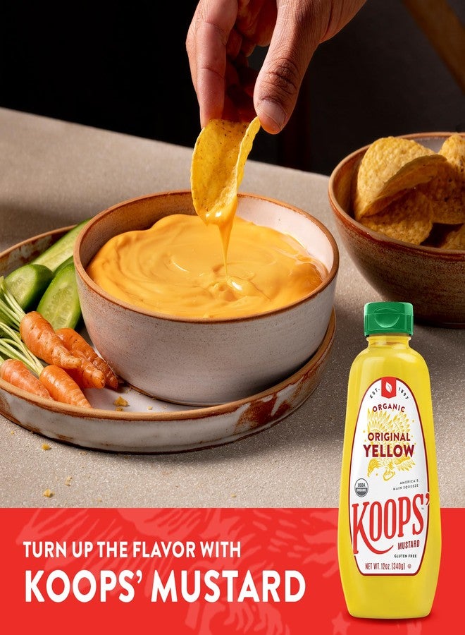 Koops' Organic Yellow Mustard, 12 oz. Bottle, 4 Pack - Image 5