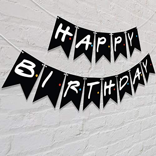 Festiko® 21 Pcs Themed Combo-Friends Birthday Party Decorations- Friends Party Decorations,Birthday Party Supplies,Banner & Photobooth Props - Image 4