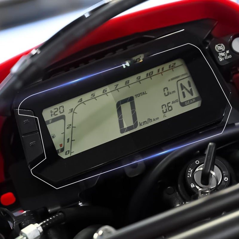 QASULER Motorcycle Dashboard Screen Protector - Image 2