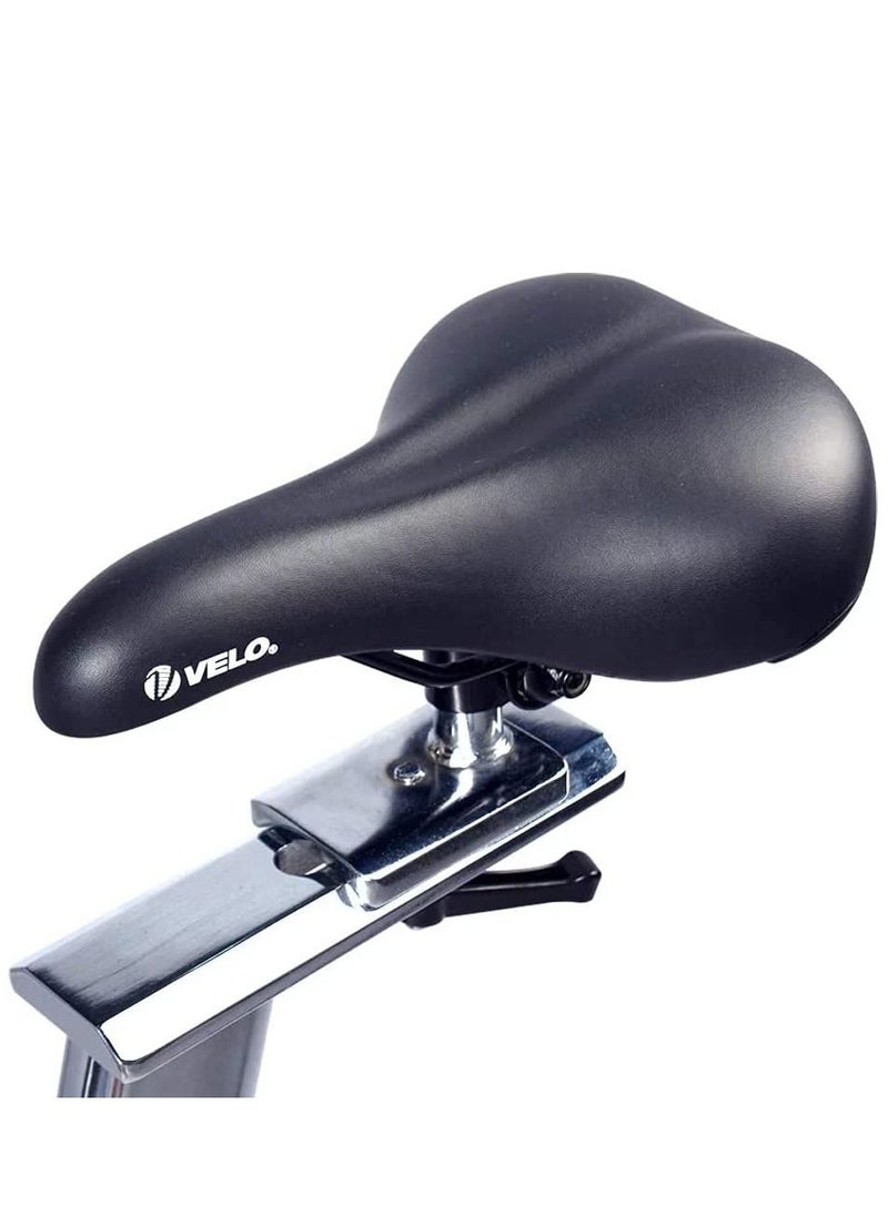 Pooboo D501 Commercial Standard Indoor Spinning Bike, 200 KG - Black/Yellow  - Image 5
