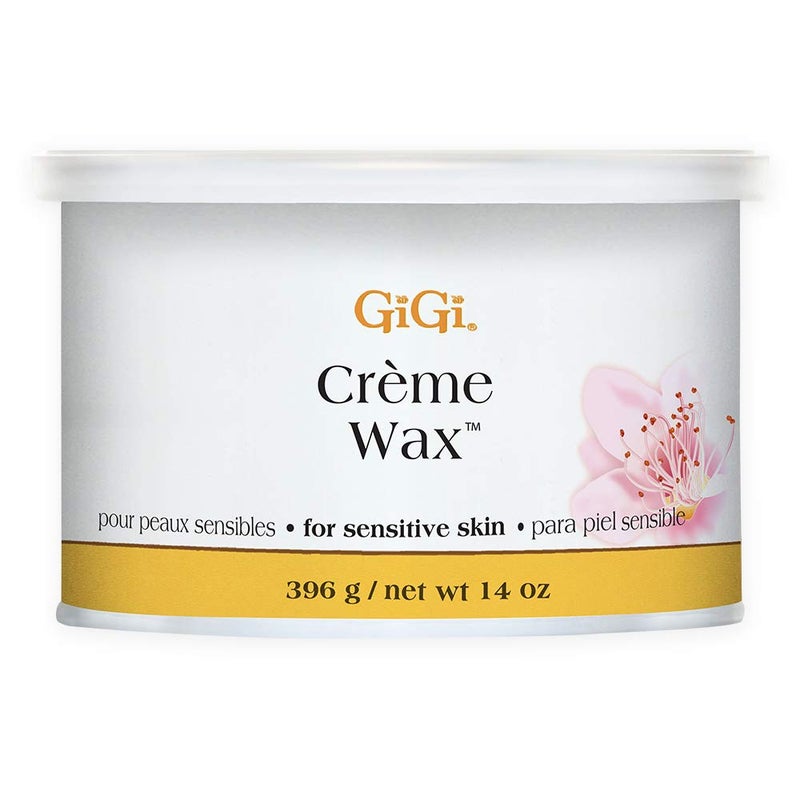 GiGi CrÃ¨me Wax for Hair Removal, Soft Wax for Sensitive Skin, Face & Body, Gentle Formula, 14 oz, 1 Pack - Image 1