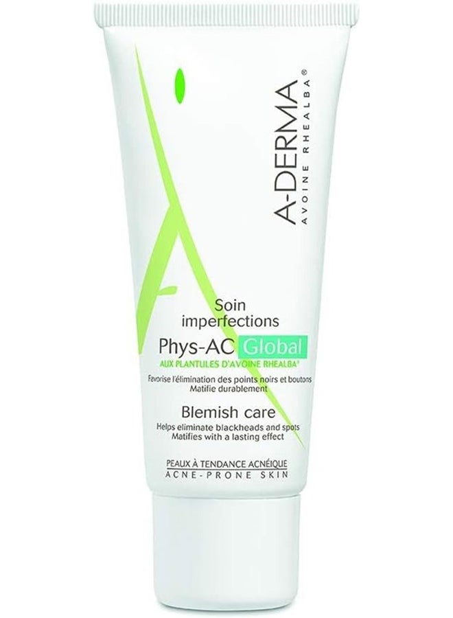 A-Derma Face Treatment, Infused With Oat Rhealba Plant Extract, Blemish Care & Mattifying, 210G - Image 2