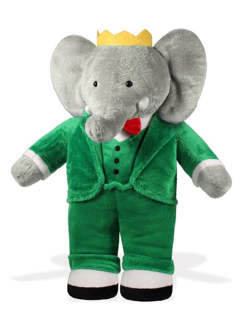 YOTTOY Classics Collection  Classic Standing Babar Soft Stuffed Animal Plush 13 - Image 2