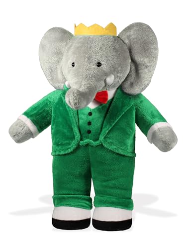YOTTOY Classics Collection  Classic Standing Babar Soft Stuffed Animal Plush 13 - Image 1