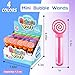 JOYYPOP 24 Pack Mini Bubble Wands Set 4 Colors for Kids Party Favors Bubble Wands Summer Gifts for Boys Girls Themed Birthday Party - Image 4