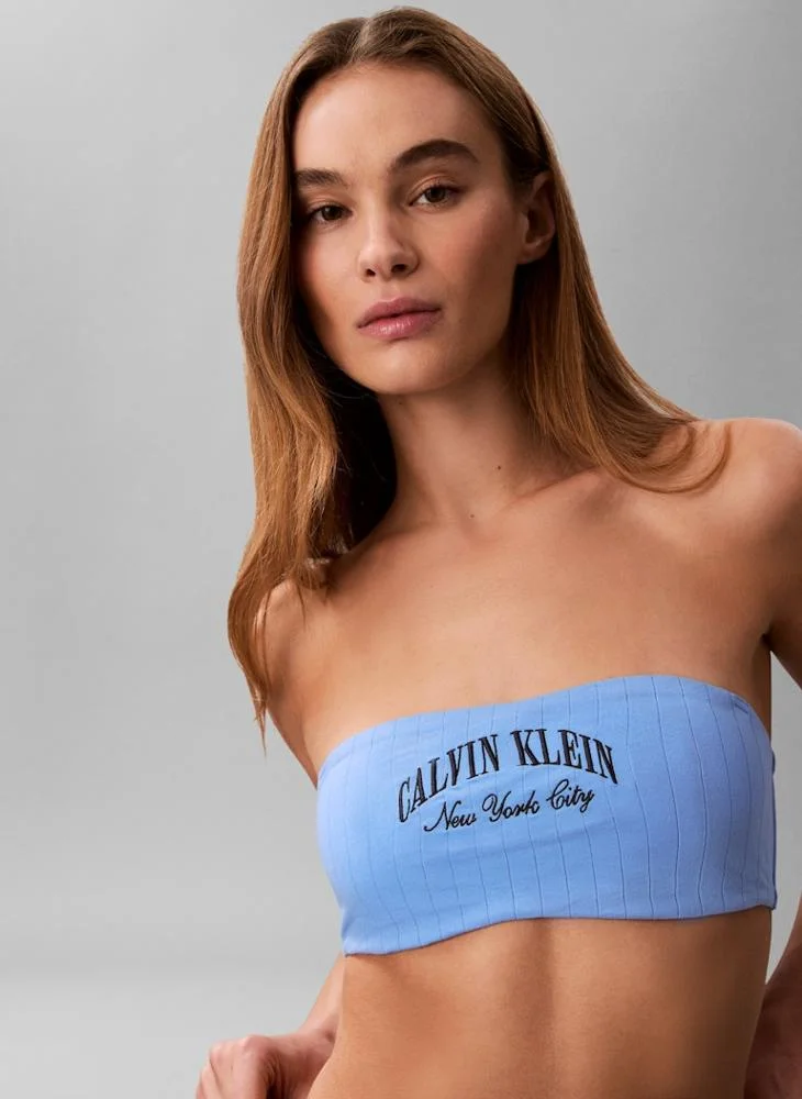 كالفن كلاين Casual Lightly Lined Bandeau Bra