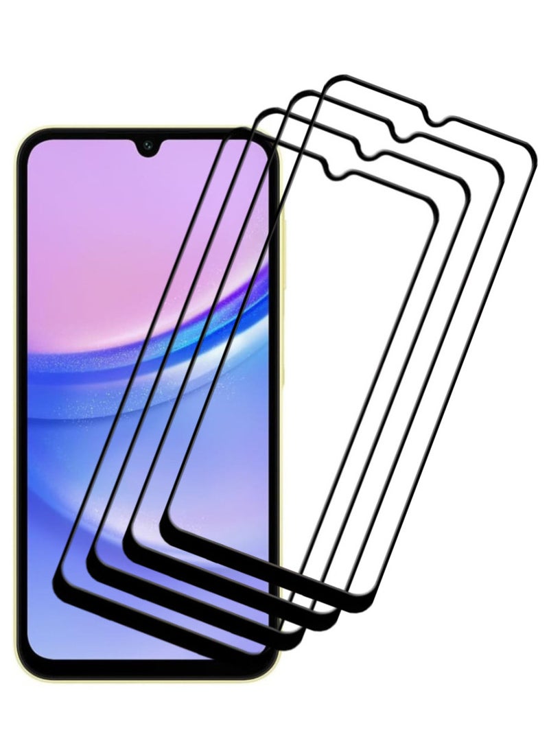 أكاليكس 4 قطع، حماية شاشة، لهاتف سامسونج جالاكسي A15، جودة ممتازة. - Image 1