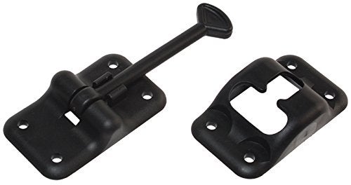 RV Designer E232, Plastic Door Holder, T Style, 3-1/2 inch, Black, Entry Door Hardware - Image 2