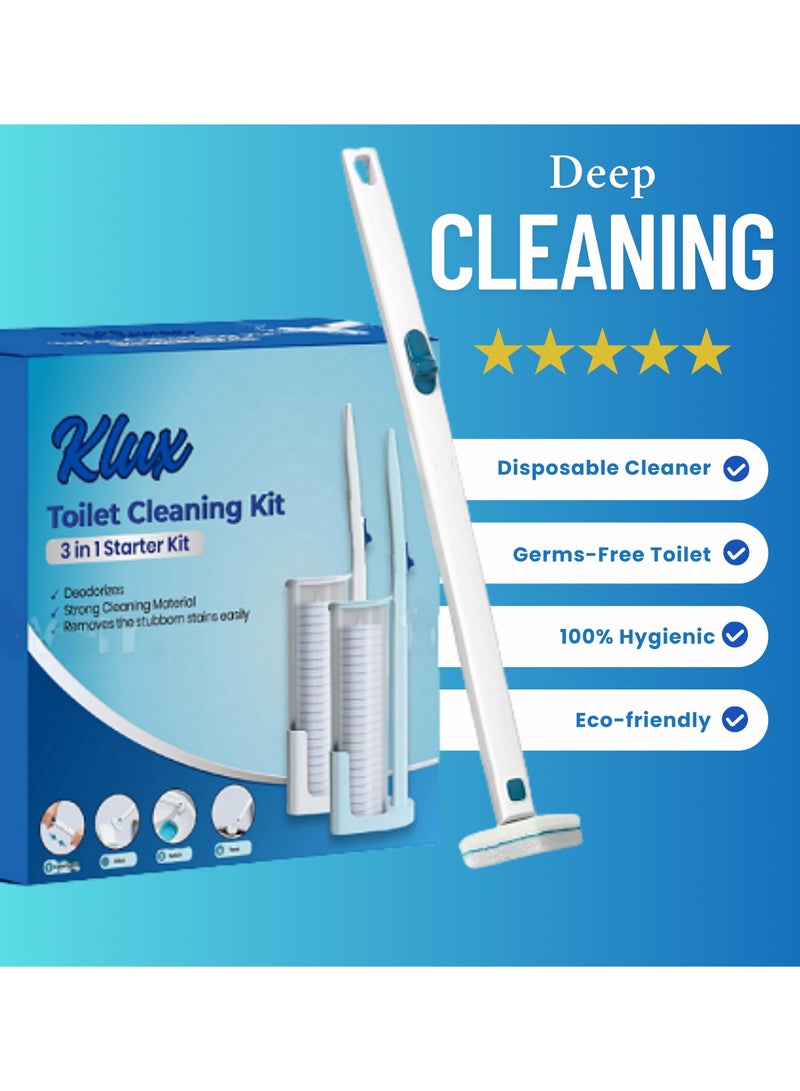 KLUX Toilet Cleaning Wand 40 Refills - Image 2