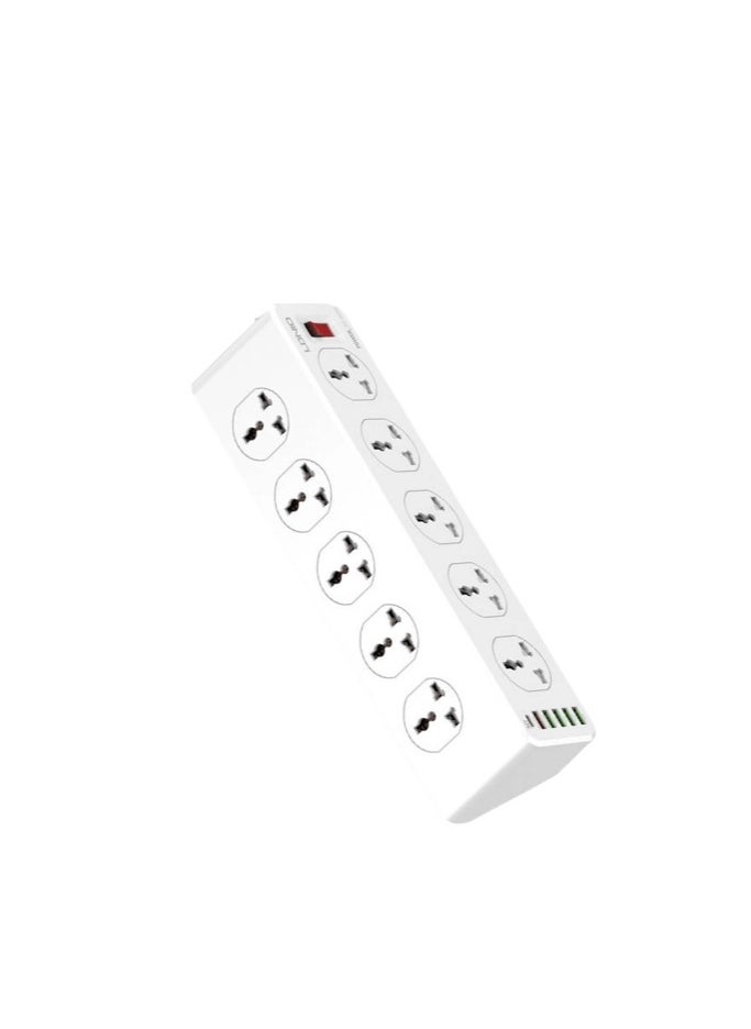 إل دينو - مشترك لدنيو SC10610 بـ 6 منافذ USB و 10 منافذ لقابس الكهرباء - Image 1