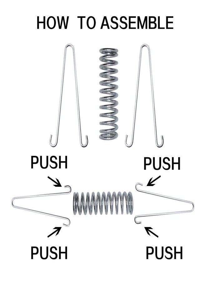 SUUJI Dog Leash Shock Absorbing Spring - 4 Pcs Dog Tie Out Shock Buffer Spring for Training Sun Shade Heavy Duty Steel Tent Rope Fixed Buckle Tensioner/Tightener Tightening for Outdoor Hiking Camping - Image 3