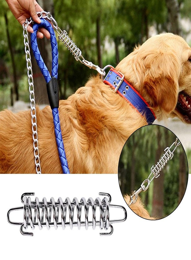 SUUJI Dog Leash Shock Absorbing Spring - 4 Pcs Dog Tie Out Shock Buffer Spring for Training Sun Shade Heavy Duty Steel Tent Rope Fixed Buckle Tensioner/Tightener Tightening for Outdoor Hiking Camping - Image 4