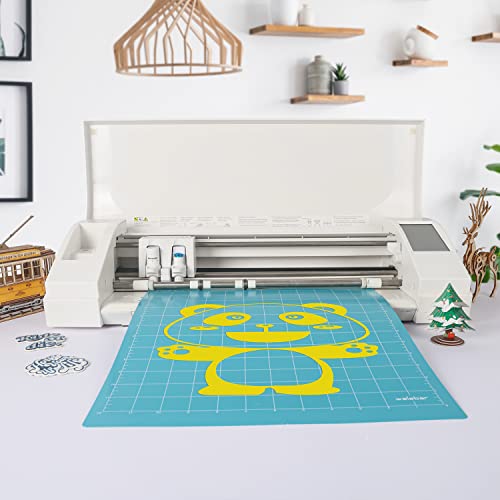 Welebar 5 Pack Cutting Mats for Silhouette Cameo 4/3/2/1, 12x12 Inch StandardGrip/LightGrip/StrongGrip/FabricGrip, Cutting Mats for Sewing, Quilting, Craft… - Image 3