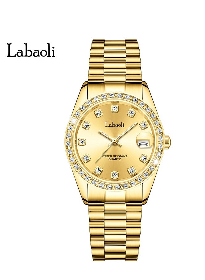 Labaoli Women's Watch Waterproof Business Watch Full Diamond Fashion Women's Watch - Image 1