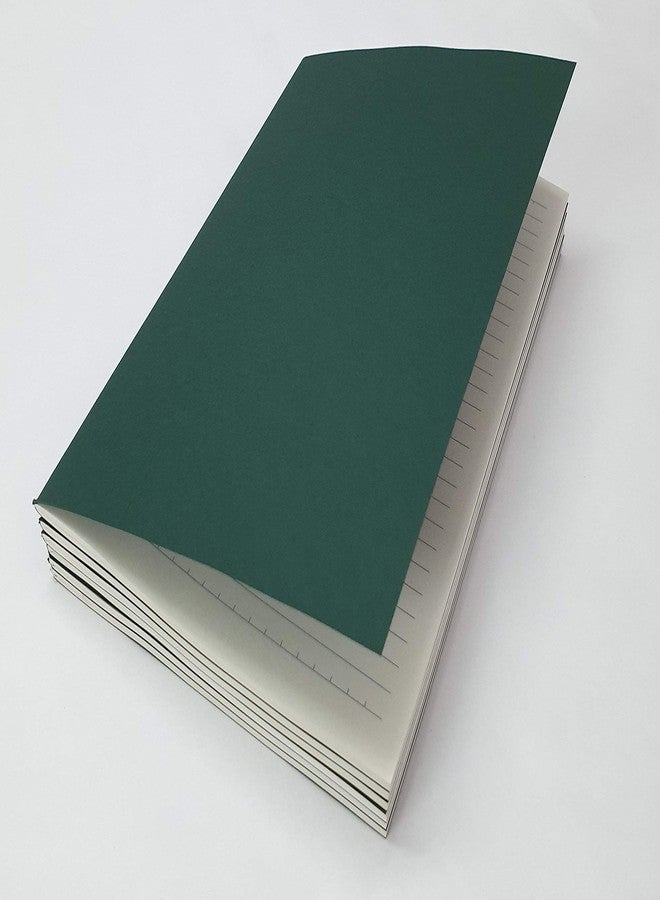 INNAXA A5 Size Ecofriendly Notebook Kraft Dark Green Soft Cover (210 x 140 mm) -64 Ruled Pages(Dark Green) - Image 2