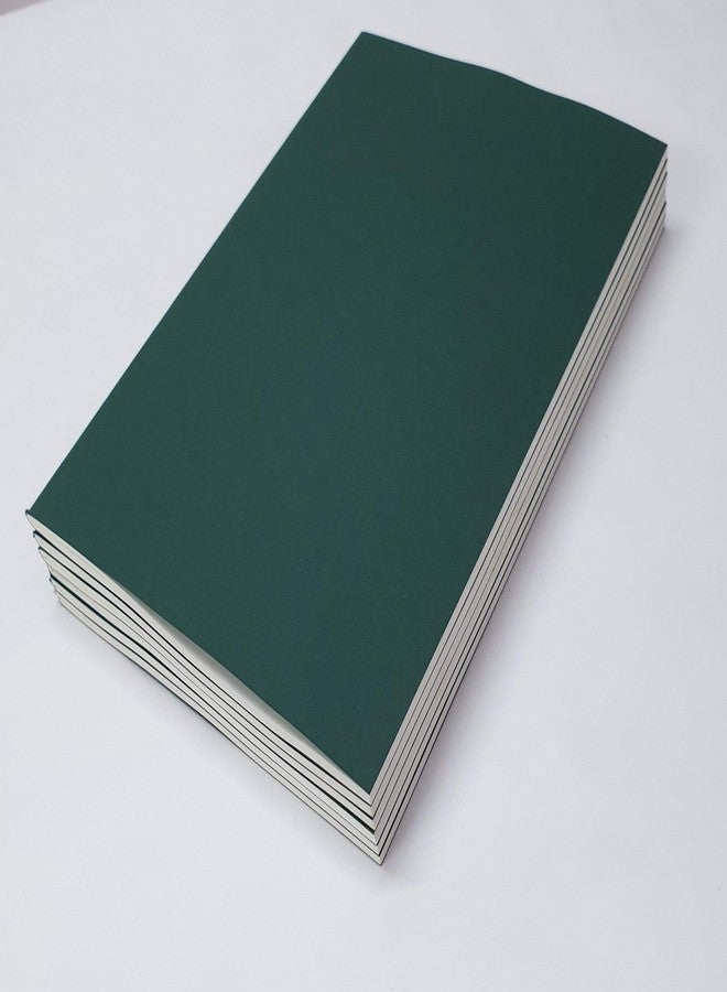 INNAXA A5 Size Ecofriendly Notebook Kraft Dark Green Soft Cover (210 x 140 mm) -64 Ruled Pages(Dark Green) - Image 3