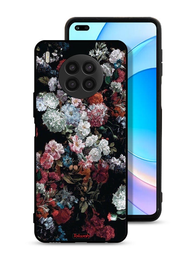 Tolwak Honor 50 Lite Protective Case Cover Vintage Roses - Image 1