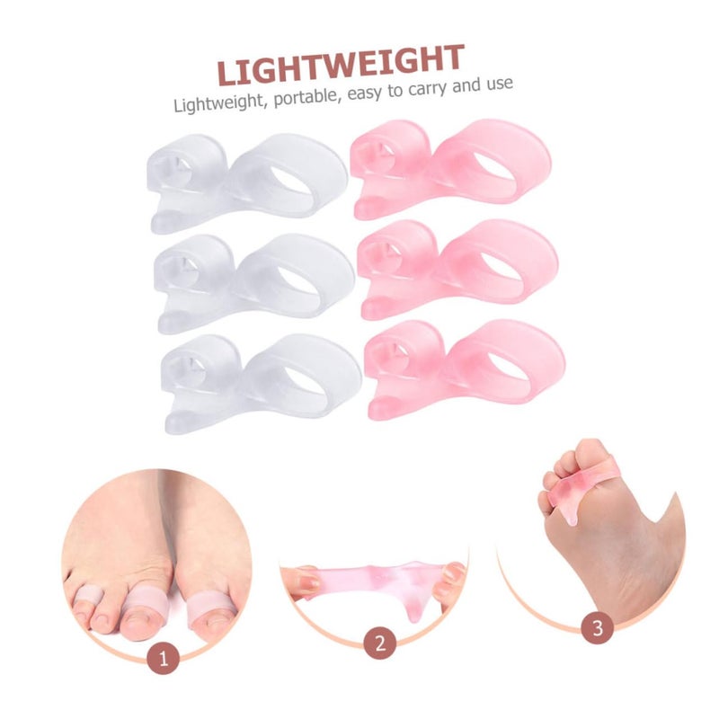 ERINGOGO 12pcs Toe Separators for Women Men Toe Spacers for Comfortable and Supple Material - Image 3
