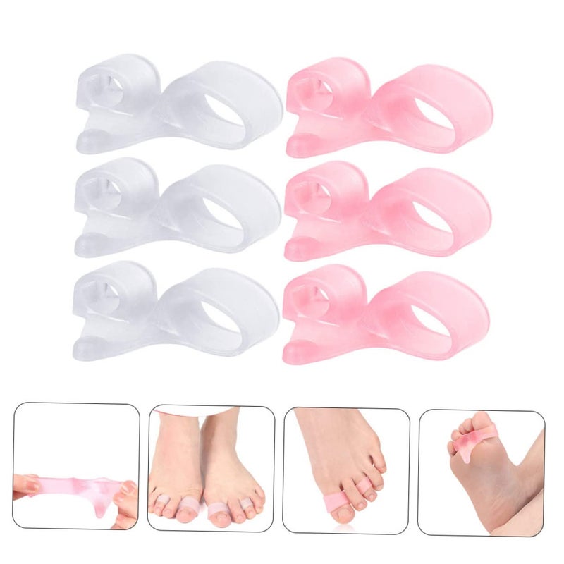 ERINGOGO 12pcs Toe Separators for Women Men Toe Spacers for Comfortable and Supple Material - Image 4